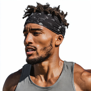 Custom Sublimation Running <b>Headband</b> Fitness Printed Yoga Wear Jogging Workout Fitness Printed Head bands Women's - Product Image 4