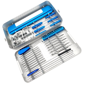 Kit de Instrumentos Ortopédicos de Alta Calidad para Artroscopia de LCA y LCP, Instrumentos Manuales para Reconstrucción de Rodilla con Acero Inoxidable Alemán - Product Image 2