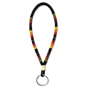 Cordones impermeables de 9 pulgadas hechos a mano con cuentas étnicas y diseño personalizado, con colores de logotipo personalizados, marca NOVA STAR CRAFT - Product Image 2