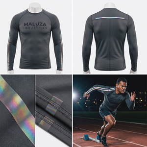 เสื้อวิ่งผ้าถัก OEM 100% คอตตอน ระบายเหงื่อได้ดี กระชับรูปร่าง ยืดหยุ่นสูง เสื้อฟิตเนสผู้ชาย แขนสั้น - Product Image 4