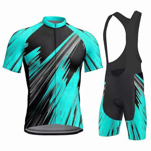 Meilleur ensemble de maillots de cyclisme OEM personnalisés pour adultes unisexes 100 % polyester, respirant, séchage rapide, vêtements de sport de haute qualité - Product Image 5