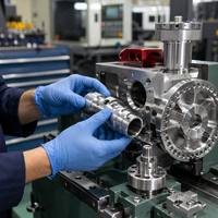 Pièces de précision en acier inoxydable et aluminium usinées sur commande par CNC 5 axes, composants industriels et automobiles OEM, perçage, brochage, 3D