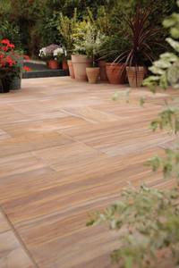 Losas de Pavimento de Arenisca Arcoíris GROCON, Acabado Pulido, Piedra Natural para Patio, Jardín y Paisajismo Exterior, Proveedor Indio - Product Image 2