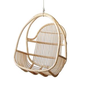 เก้าอี้แขวนทรงไข่ทำจากหวายธรรมชาติ งานแฮนด์เมด เป็นมิตรกับสิ่งแวดล้อม สำหรับระเบียงและสวน จากผู้ผลิตในเวียดนาม สินค้ามาใหม่ - Product Image 3