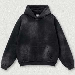 Sweat à capuche streetwear Y2K coupe ample en molleton de coton épais, pull personnalisé, fournisseur OEM Pakistan - Product Image 3