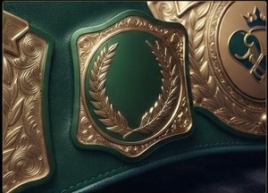 KLTW INT'L KL-CB-001 Custom Logo High Quality 3cm Thickness Unisex Martial Arts Championship Boxing <b>Belt</b> PU Leather Gold <b>Tone</b> - Product Image 4