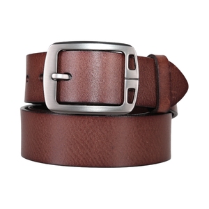 Top Grain Genuine Leather Belt for Men Handmade Cowhide Leather Dress Belt - Product Image 3