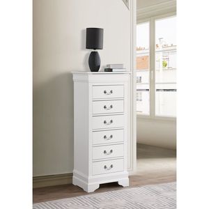 Cómoda para lencería Louis Phillipe G3190 LC blanca - Product Image 1
