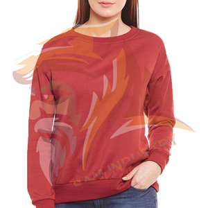 Sweat-shirts surdimensionnés en molleton de coton respirant avec logo imprimé personnalisé, best-sellers, sweat-shirts surdimensionnés pour femmes - Product Image 5