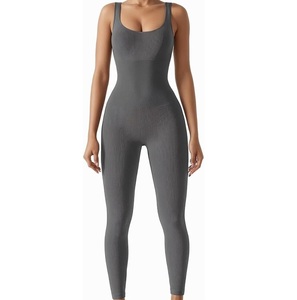 Conjuntos de Yoga, Trajes Deportivos para Gimnasio, Ropa Deportiva para Mujer, Conjunto de 2 Piezas, Body de Alta Calidad, Levanta Glúteos, Transpirable, Ropa de Verano, Conjuntos de Sujetador Deportivo - Product Image 1