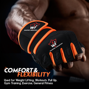 Gants de fitness professionnels avec une forte adhérence, paume rembourrée et fermeture de poignet réglable - Product Image 6