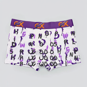 Calzoncillos Boxer de Punto de Cintura Media con Logotipo Personalizado a Precio de Fábrica, Secado Rápido, ODM, Fabricante de Ropa Interior Deportiva para Hombre - Product Image 3