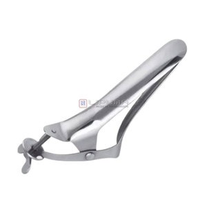 Espéculo Vaginal de Acero Inoxidable de 3 Hojas, Certificado MOL, para Uso Bovino y Equino, Polansky de 17 Pulgadas, Instrumentos Veterinarios Manuales - Product Image 3