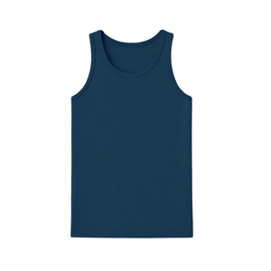 เสื้อกล้ามคอตตอนพรีเมียมแบบสั่งทำขายส่ง OEM ทรงโอเวอร์ไซส์ ไซส์พลัส สำหรับผู้ชาย ใส่เล่นกีฬา ระบายอากาศได้ดี เหมาะสำหรับโยคะ - Product Image 1