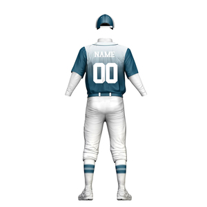 Uniforme de Béisbol Unisex Personalizado, Manga Corta, Rayas de Colores, Impresión por Sublimación, Jersey Deportivo de Poliéster - Product Image 6