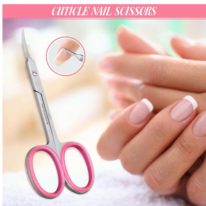 Portable High Quality OEM Curved Stainless Steel Cuticle & <b>Nail</b> <b>Scissors</b> with Steel Handles Autoclavable Right-Handed <b>Nail</b> Art - Product Image 5