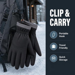 Guantes Térmicos de Invierno para Hombre y Mujer, con Forro Polar, Pantalla Táctil, para Clima Frío, para Conducir al Aire Libre, Guantes de Ciclismo - Product Image 4