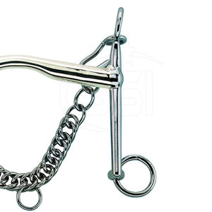 Diseño de Bocado Pelham de Acero Inoxidable Confiable, Cómodo para Caballos, Apto para Montar en Arena y Uso al Aire Libre - Product Image 2