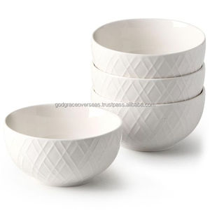 Vajilla de Porcelana China de Estilo Europeo, Pulida, Ecológica, con Logotipo Personalizado en Relieve, con Tazón Gratis para Restaurante - Product Image 2