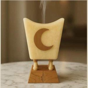 Quemador de Incienso Duradero de Resina de Sándalo Personalizado, Soporte Decorativo para Aromaterapia con Forma de Palmera, Base para Bakhoor, para Incienso Indio, Decoración del Hogar - Product Image 2