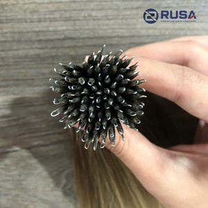 Extensiones de Cabello Humano Virgen Vietnamita Rusa con Anillo Nano, Doble Trama, Súper Doble Trama, 100g, Puntas Completas, Todos los Colores - Product Image 1
