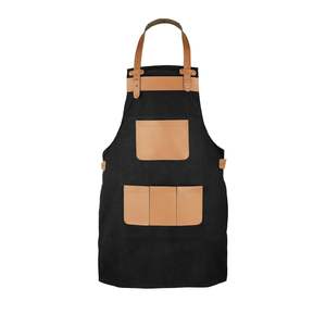 Delantal de Trabajo Clásico sin Mangas de Cuero Resistente para Hombres y Mujeres |   Esenciales para Cocina y Barbacoa |   Regalo de Navidad para Uso Diario - Product Image 1