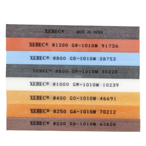 แผ่นขัดเซรามิกไฟเบอร์ Xebec G Series ขนาด 100 มม. หนา 1 มม. รูปทรงสี่เหลี่ยมผืนผ้า สำหรับเครื่องขัดและเครื่องเจียร - Product Image 1