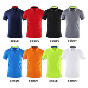 Polo T-shirt de haute qualité, personnalisez votre propre logo, vente en gros, meilleur prix, polos brodés pour hommes, coupe standard - Product Image 5