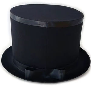 Chapeau de magicien pliable TOP Magician HAT, chapeau de magie pliable MANDREK - Product Image 1