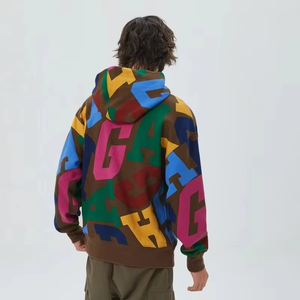 Sudadera con Capucha Unisex, Estampado Completo, 100% Algodón Ecológico, Secado Rápido, Personalizada, Talla Grande, Gruesa, para Invierno, con Logotipo Frontal - Product Image 3