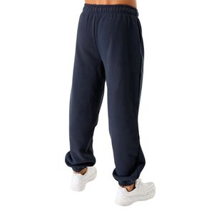 <b>Men's</b> <b>Navy</b> Blue Oversized Sweatpants Relaxed Fit Athletic Fleece <b>Jogger</b> Pants Workout Gym Training Casual Sportswear Wear - Product Image 2