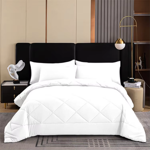 Juego de Funda Nórdica de Algodón Ecológico de 3 Piezas, Estilo Sencillo y Sólido, Lavable, para Uso Doméstico - Product Image 2