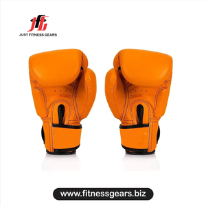 Gants de boxe personnalisés avec logo, unisexes, en PU, fermeture velcro, respirants, pour l'entraînement de boxe - Product Image 3