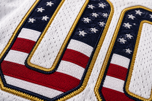 Uniforme de Fútbol Americano Personalizado al por Mayor, Jersey de Fútbol Sublimado con Tela de Malla de Poliéster - Product Image 6