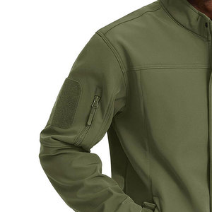 Men Outdoor Windbreaker Winter Waterproof Softshell Zipper <b>Jackets</b> Camping Working Wear Hunting Zipper Softshell <b>Jackets</b> - Product Image 3