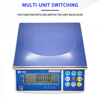 Balance électronique de table commerciale Denven 30 kg, haute précision, écran LCD, 10 g, acier inoxydable, industrielle, OEM ODM, garantie 1 an