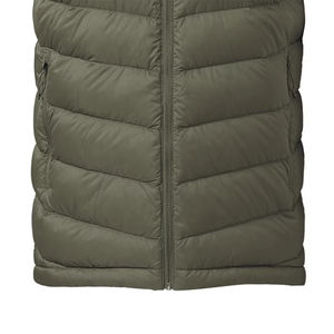 Gilet matelassé léger pour homme, sans manches, zippé, chaud pour l'hiver, pour l'extérieur, avec logo personnalisé, vente en gros - Product Image 4