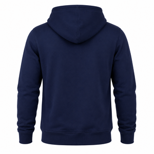 Conjunto de Sudadera con Capucha y Pantalones Deportivos Ajustados Essential Navy, Ropa de Entrenamiento de Felpa Suave para Comodidad Diaria y Ejercicio - Product Image 4