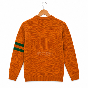 เสื้อคาร์ดิแกนถักปักลาย Cosh International สำหรับพี่น้องสมาคมนักศึกษาหญิง เสื้อสเวตเตอร์ถักแบบวิทยาลัย - Product Image 4
