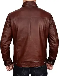 Veste en cuir vintage MC - Product Image 3