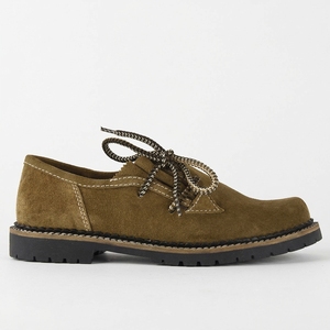 Men's Vintage Olive PU Oxford <b>Shoes</b> Round Toe Lace-Up <b>Lightweight</b> <b>Waterproof</b> Anti-Slip Casual <b>Walking</b> Sneakers - Product Image 5