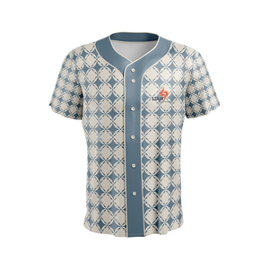 Haut d'uniforme de softball pour femmes, fermeture boutonnée intégrale, manches courtes, vêtements de sport d'équipe personnalisés par sublimation - Product Image 4
