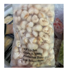 ลิ้นจี่แช่แข็ง IQF เกรด A น้ำหนัก 1000 กรัม บรรจุในน้ำเชื่อม สำหรับการเก็บรักษาที่อุณหภูมิ -18 องศาเซลเซียส เพื่ออายุการเก็บรักษาที่ยาวนาน ° C หรือต่ำกว่า - Product Image 1