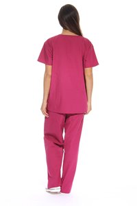 Nursing <b>Scrub</b> <b>Sets</b> Wholesale Healthcare Uniforms Custom Logo Workwear Stretch Fabric for Hospitals and Clinics Medical <b>Scrub</b> - Product Image 6