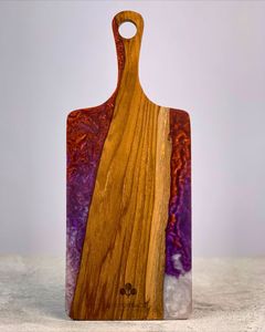 Plateau à fromages, planche à collations, planche de service pour le petit-déjeuner, planche de service pour le dîner, planche de service pour café, planche de service pour restaurant - Product Image 3