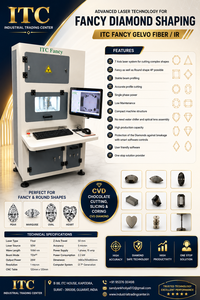 Machine de découpe et de sciage au diamant CNC ITC Fancy avec technologie laser à ligne verte et panneau de commande THK Guiderail - Product Image 6