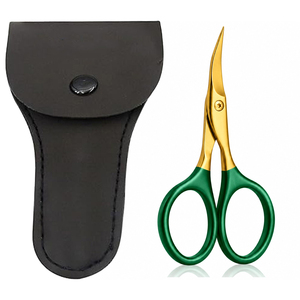 Ciseaux à cuticules professionnels OEM/ODM avec logo personnalisé et emballage en PU, vente en gros, options de faible MOQ - Product Image 1