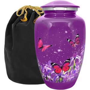 Urnas de Metal Hechas a Mano por Diseñadores para Cremación, Artículos Funerarios Premium con Estilo Decorativo y Elegante a Precios Económicos - Product Image 4