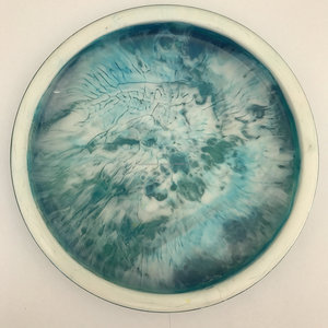 ROYAL NATURAL CRAFT Handmade Modern Royal Design Marble Look Epoxy Resin Bowls-round Set Home Decor Kitchen <b>Tabletop</b> Dinnerware - Product Image 2