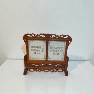 Marcos de fotos utilizados para altares ancestrales vienen en varios tamaños y están tallados en madera aromática. - Product Image 3